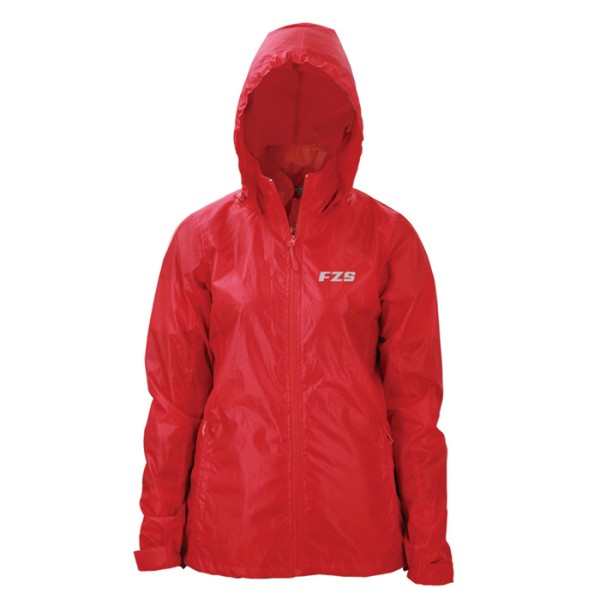 Nylon Windbreaker Hidden attached hood