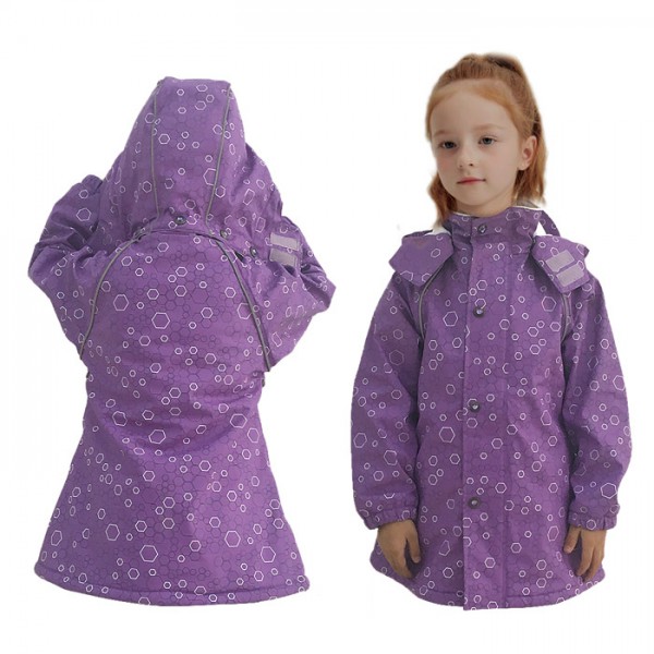 Children PU Rainjacket with lining